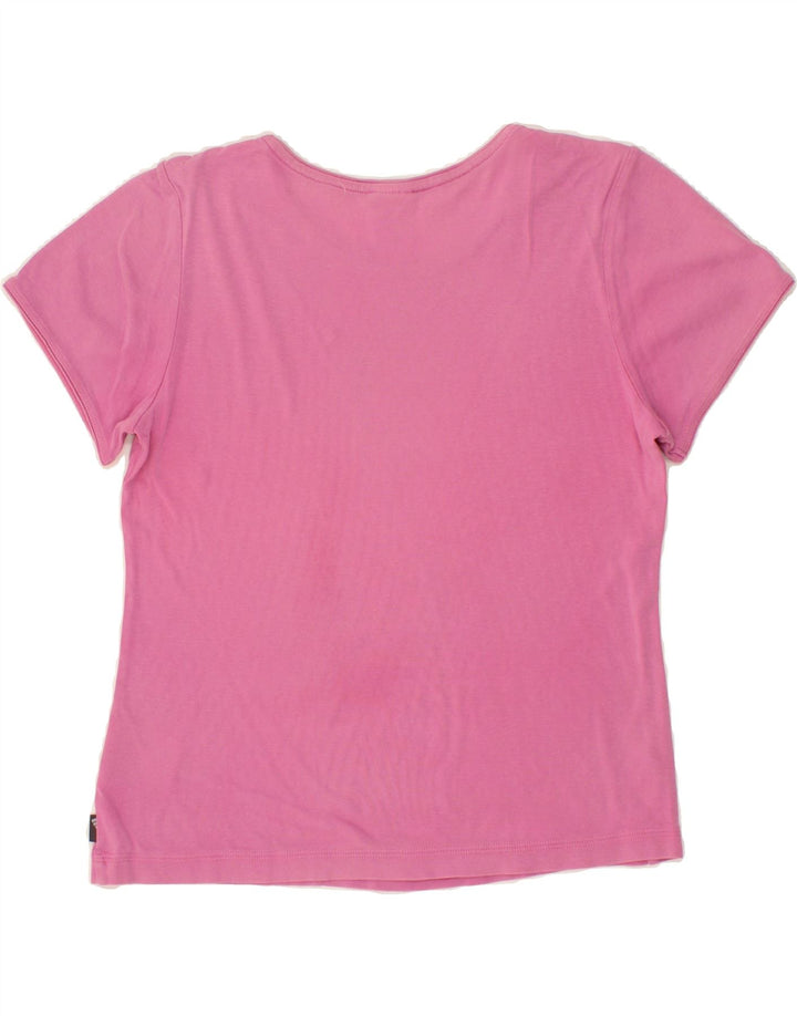 ADIDAS Womens T-Shirt Top UK 16 Large Pink Vintage Adidas and Second-Hand Adidas from Messina Hembry 