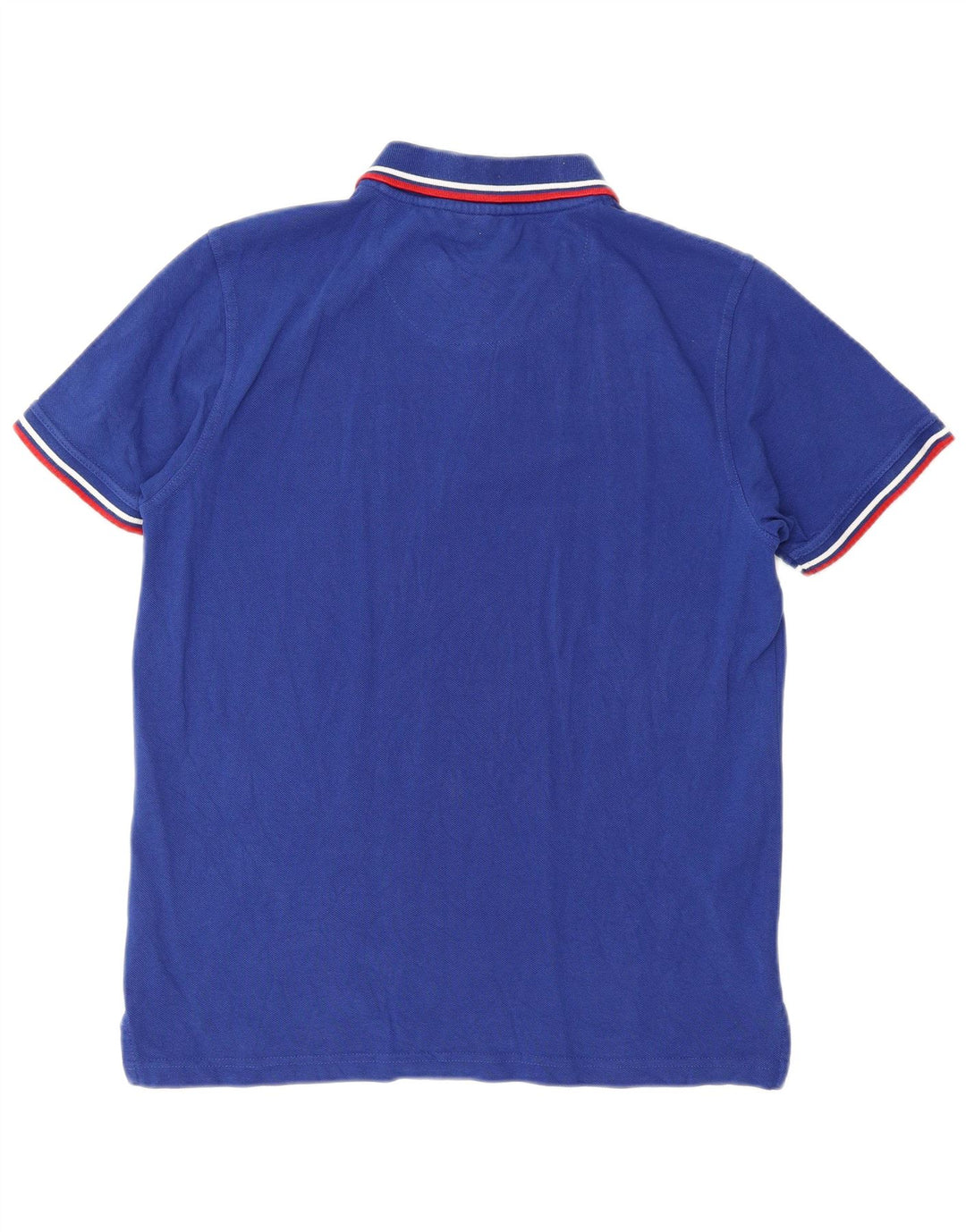 Polo da uomo Regular Fit Pierre Cardin piccola in cotone blu