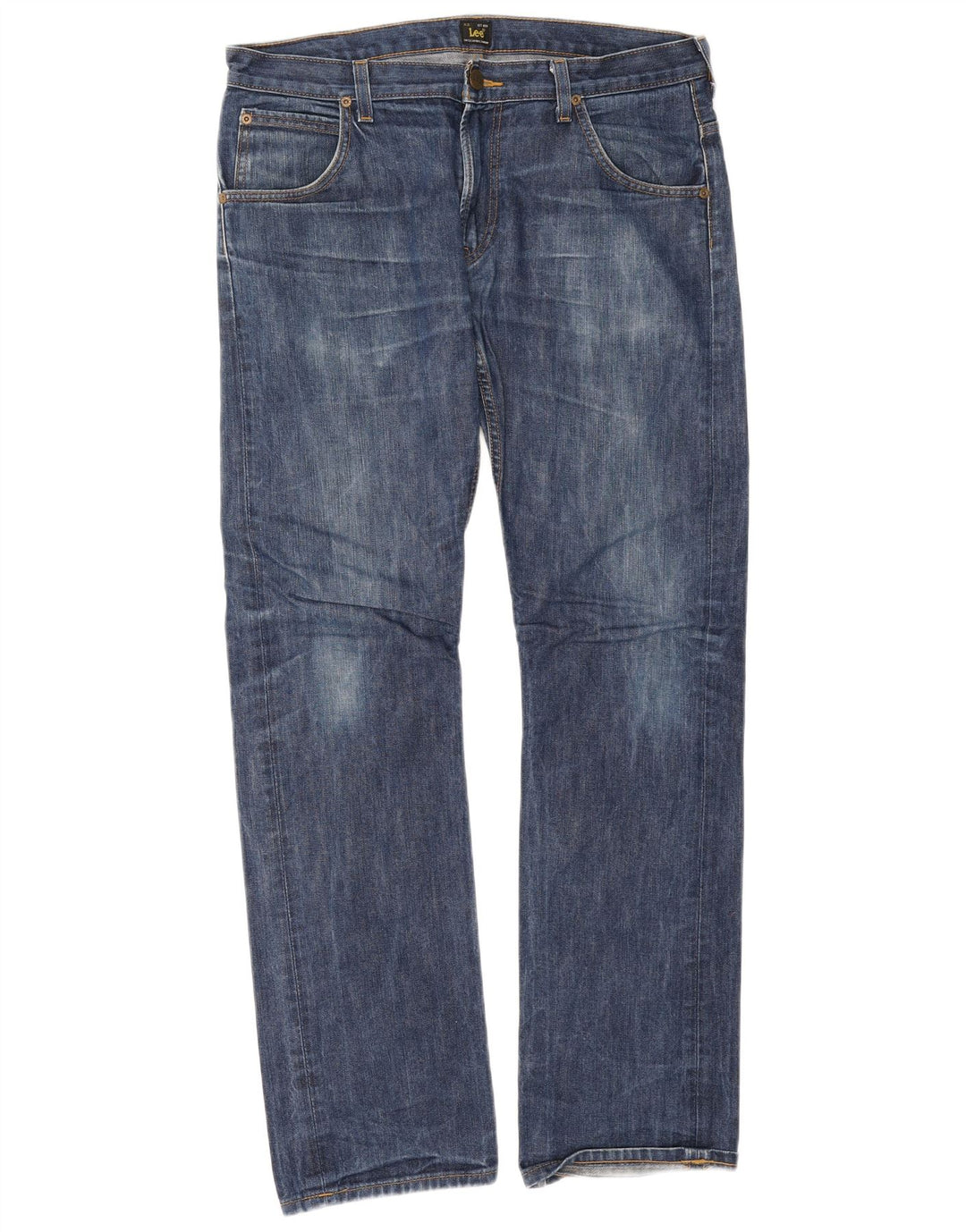Jeans dritti Zed da uomo Lee W34 L34 cotone blu