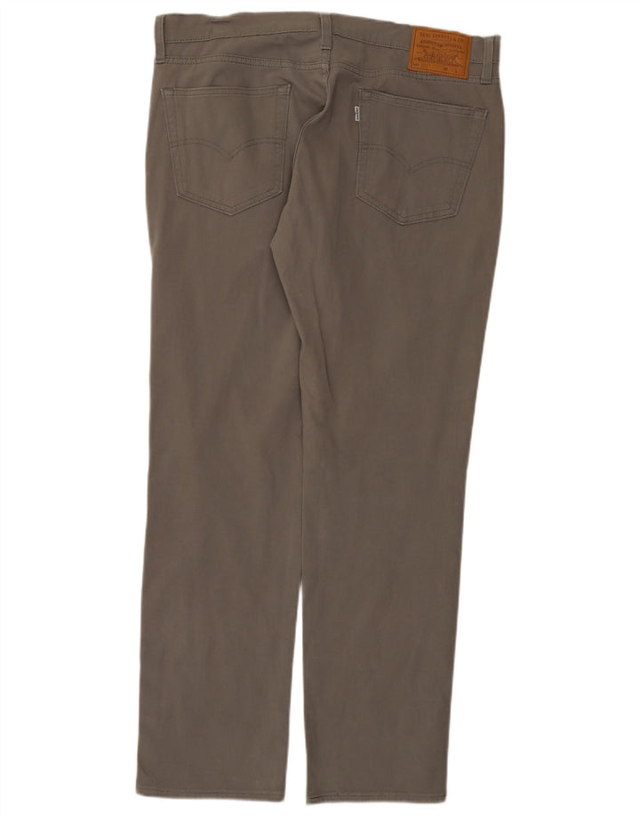 Levi's Uomo 511 Pantaloni Casual Slim W36 L32 Grigi