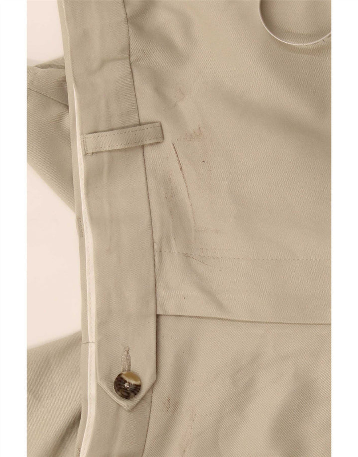 Pantaloni da abito vestibilità regolare Marks & Spencer da uomo W36 L29 Poliestere beige