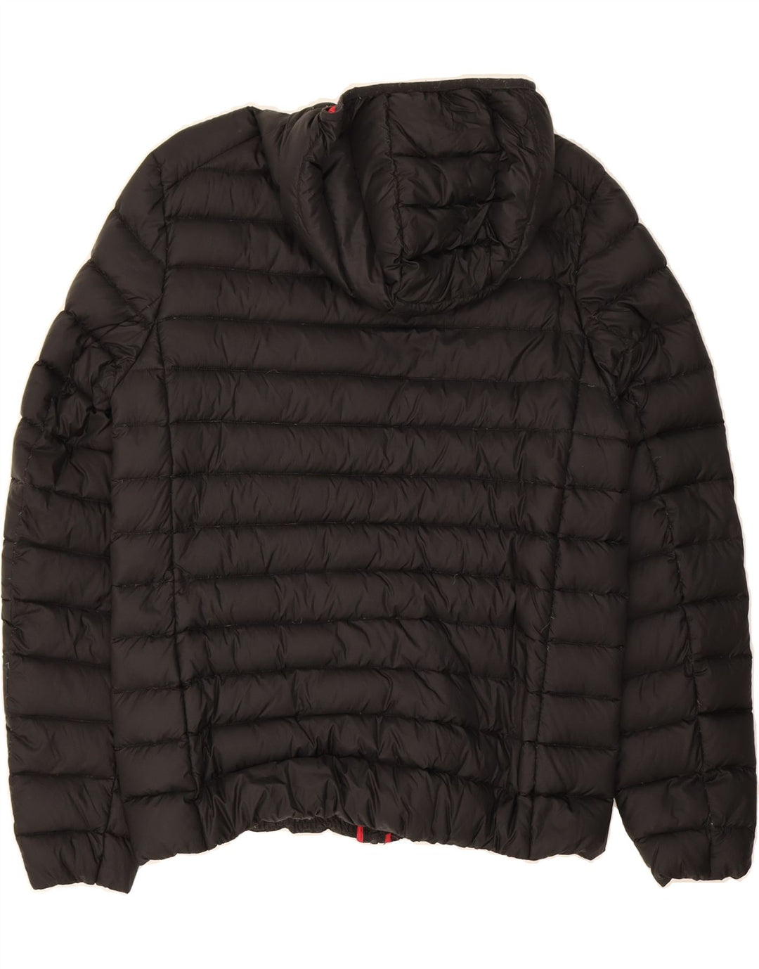 BEST COMPANY Womens Hooded Padded Jacket UK 14 Medium Black Polyamide Vintage Best Company and Second-Hand Best Company from Messina Hembry 