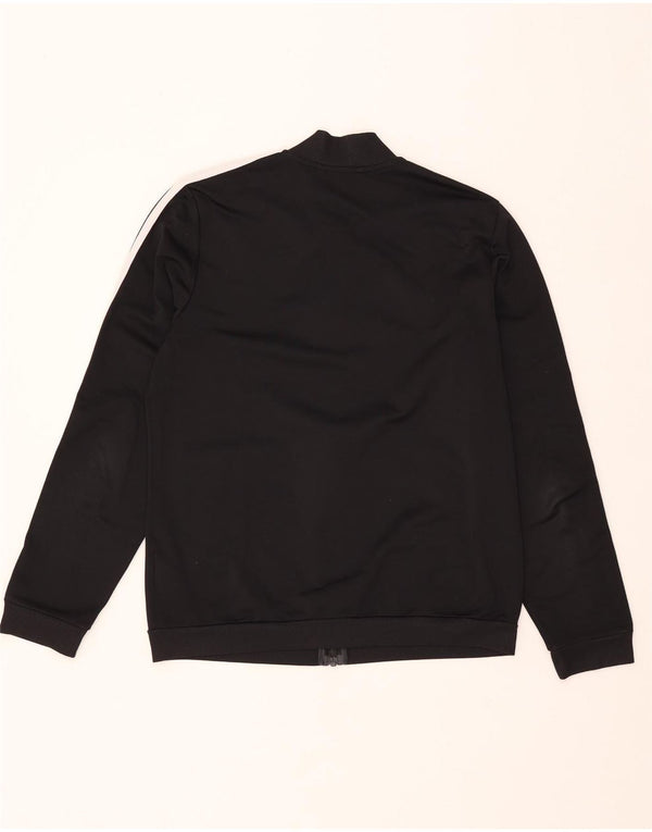 Giacca da tuta da donna ADIDAS UK 12/14 poliestere nero medio
