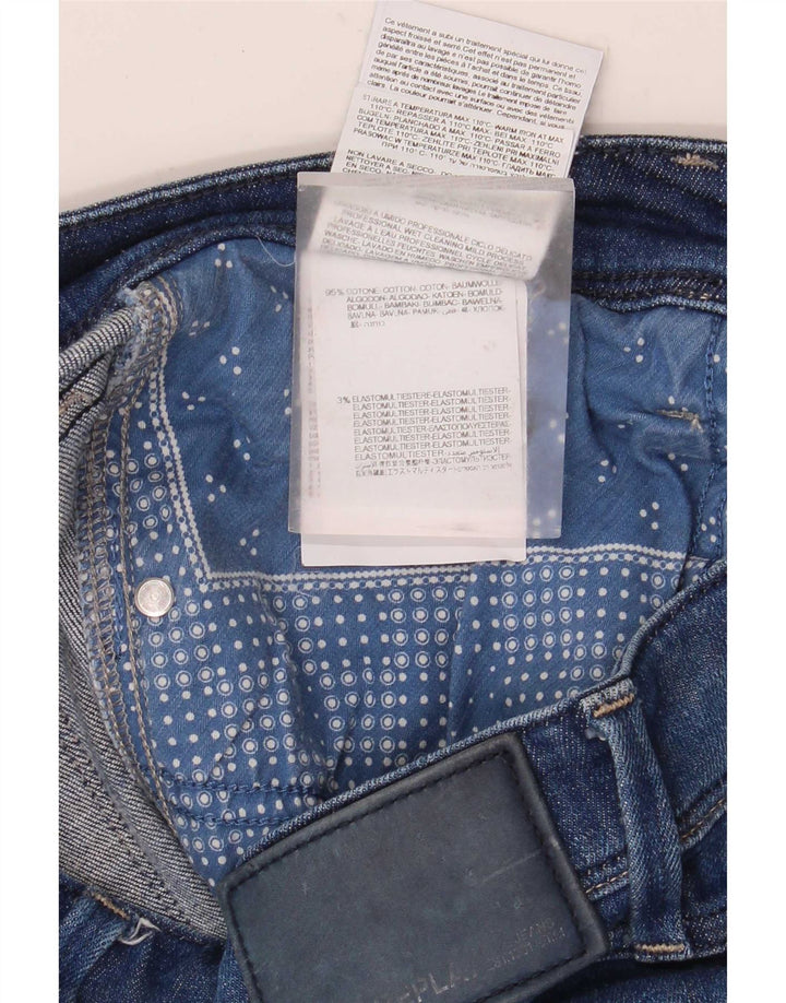 Jeans slim da uomo Replay W32 L32 cotone blu