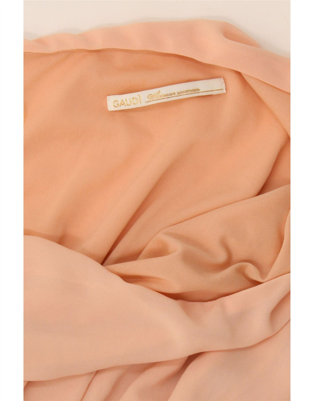 GAUDI Womens One Shoulder Dress IT 42 Medium Pink Polyester Vintage Gaudi and Second-Hand Gaudi from Messina Hembry 
