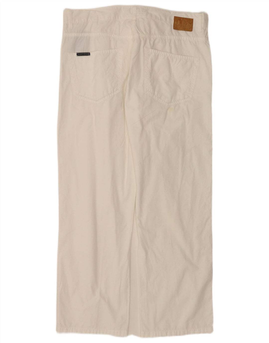 Jeans larghi da uomo Gant W36 L28 cotone bianco