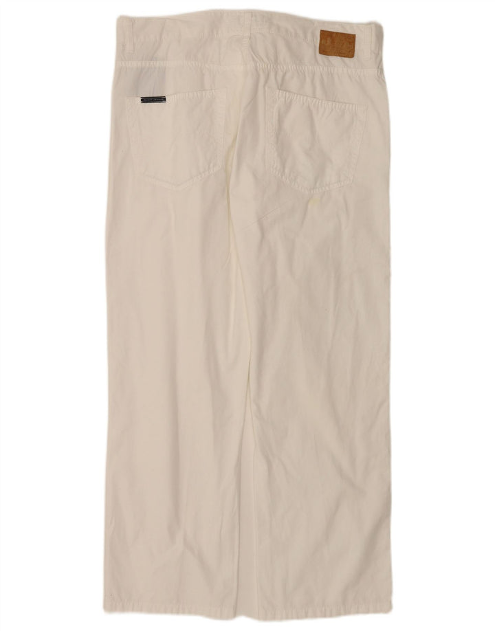 Jeans larghi da uomo Gant W36 L28 cotone bianco
