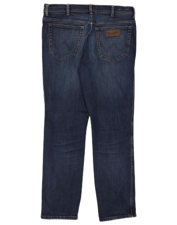 Jeans Wrangler Texas Slim da uomo W36 L32 in cotone blu
