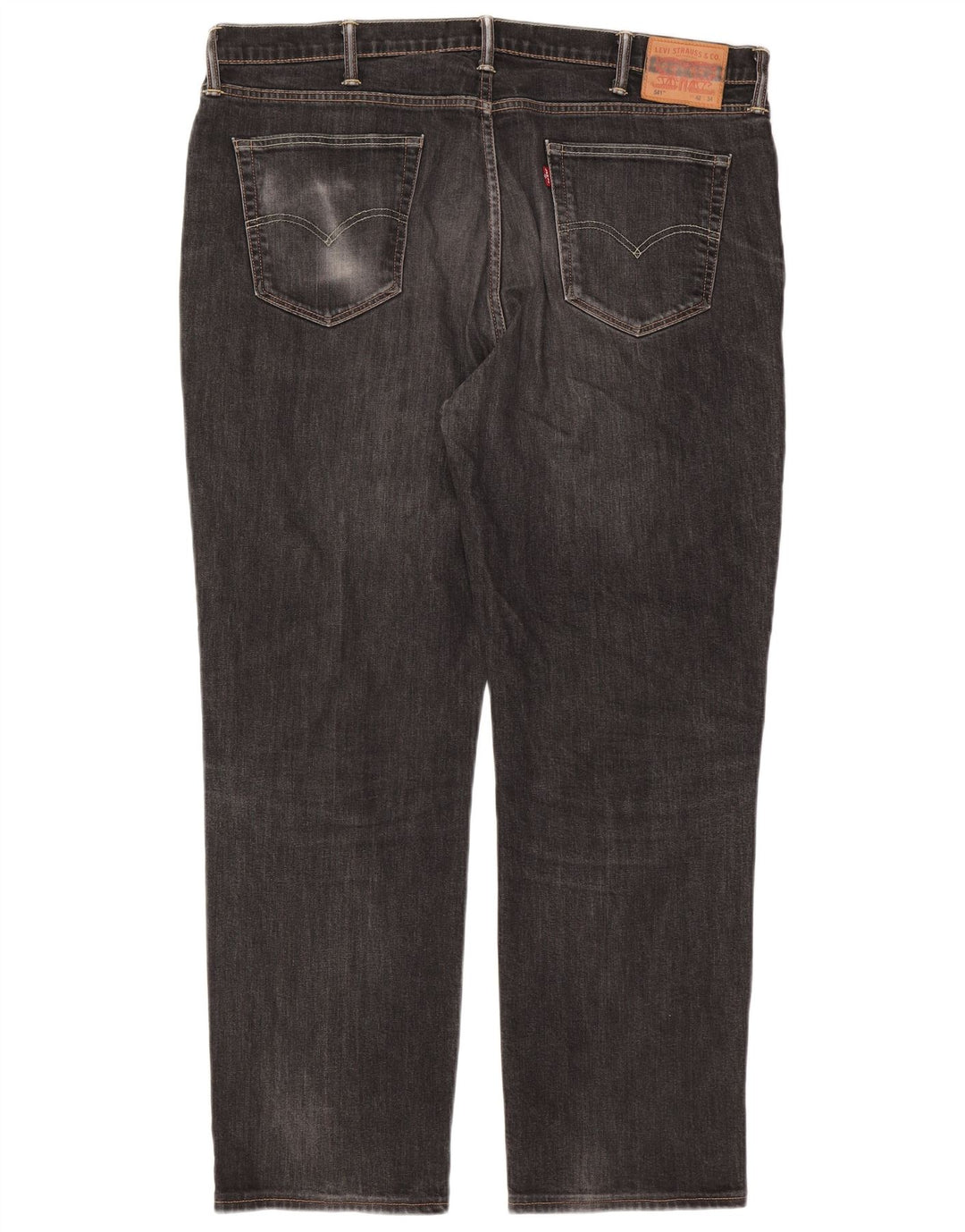 Levi's Uomo 541 Jeans affusolati W42 L31 Cotone nero
