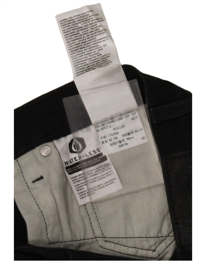 Jeans slim da donna Levi's W32 L30 cotone nero