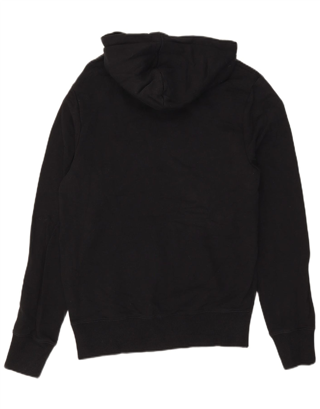 Felpa con cappuccio grafica da uomo Fred Perry piccola in cotone nero