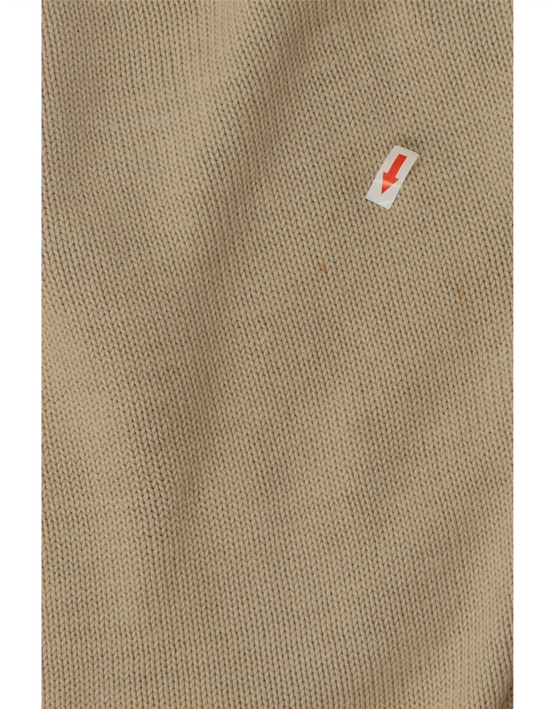 Murphy & Nye Maglione da uomo con collo alto e collo alto da uomo in cotone beige medio