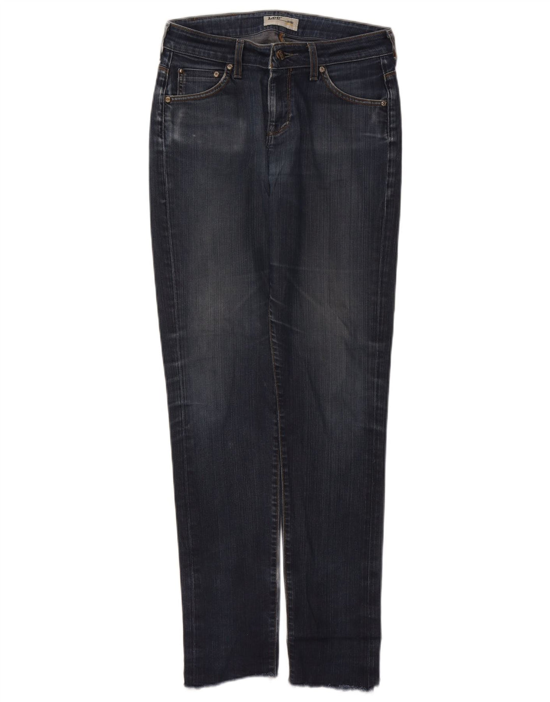 Jeans slim da donna Lee W28 L31 cotone blu navy