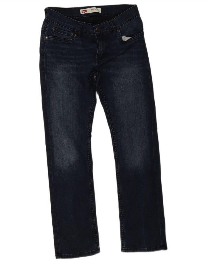 Levi's Ragazzi 511 Jeans Slim 13-14 anni W27 L27 Cotone Blu