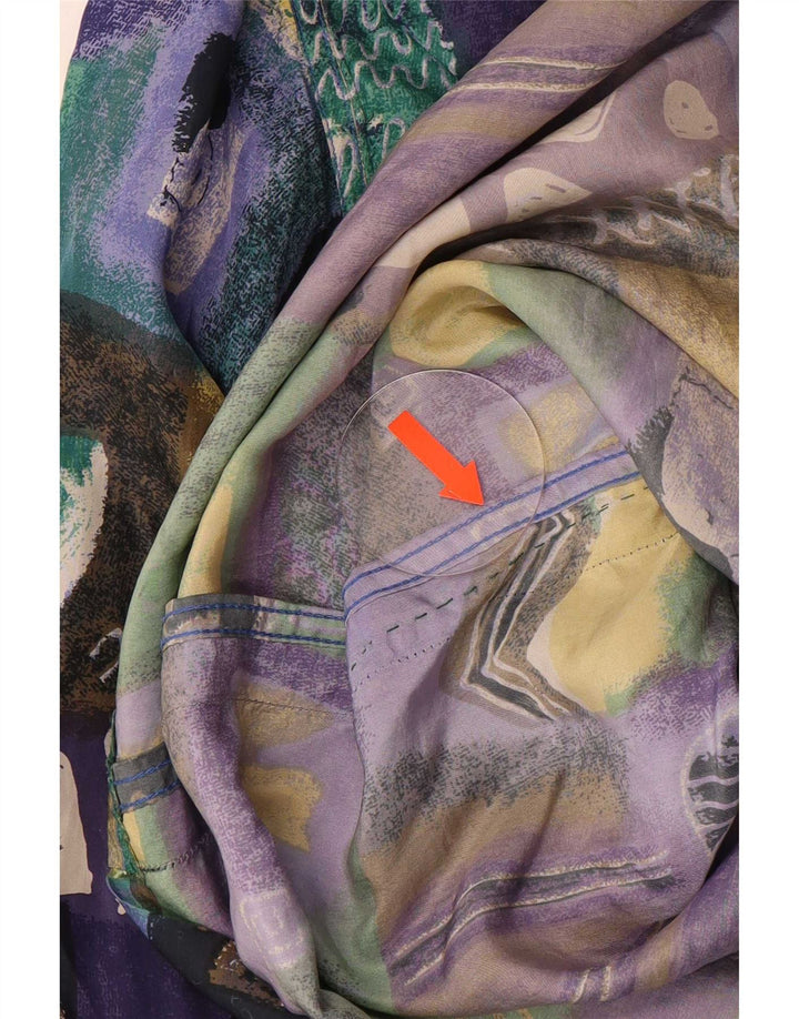Camicia a maniche a 3/4 da uomo Nick Taylor media multicolore