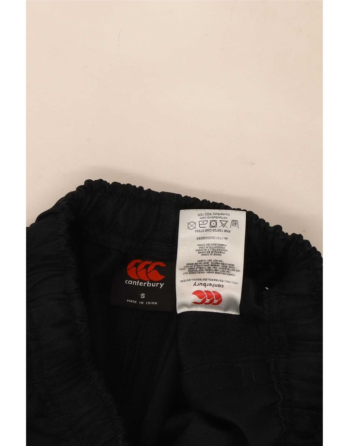 Pantaloncini sportivi da donna Canterbury UK 8 piccoli in poliestere nero