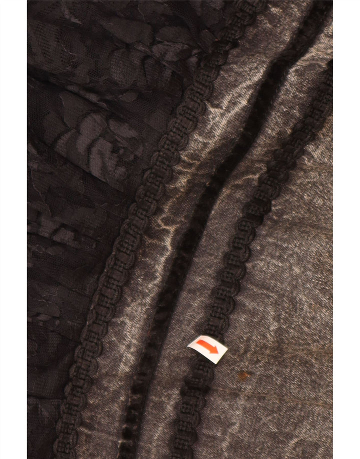 Gonna di jeans da donna VINTAGE W28 Grigio medio