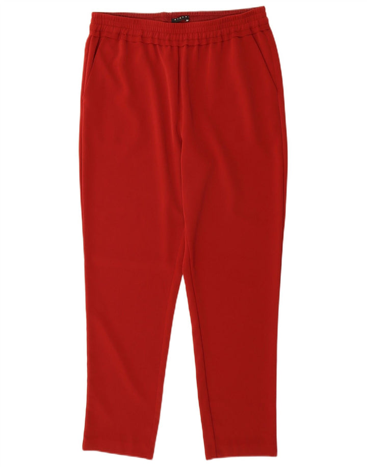 Pantaloni da tuta da donna Sisley UK 14 Medio Rosso