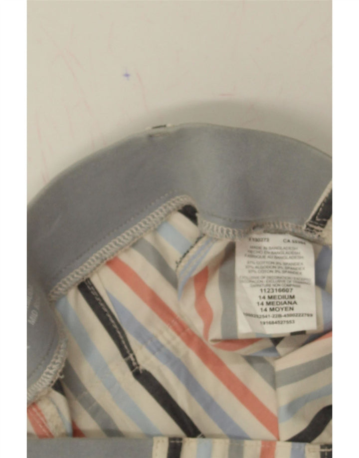 LEE Womens Chino Shorts US 14 XL W38  Multicoloured Striped Cotton Vintage Lee and Second-Hand Lee from Messina Hembry 