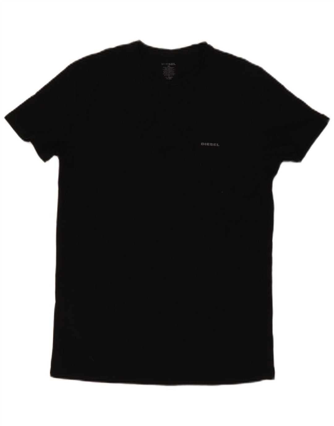 T-shirt da uomo Diesel Top in cotone nero medio