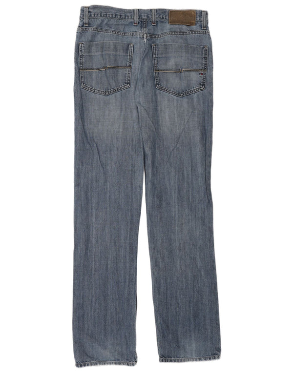 Jeans dritti da uomo Tommy Hilfiger W32 L34 cotone blu