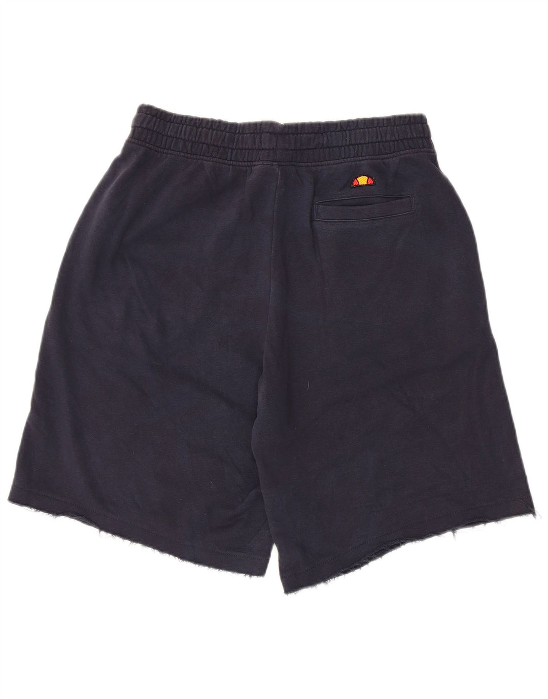 Pantaloncini sportivi grafici da uomo Ellesse di grandi dimensioni in cotone blu navy