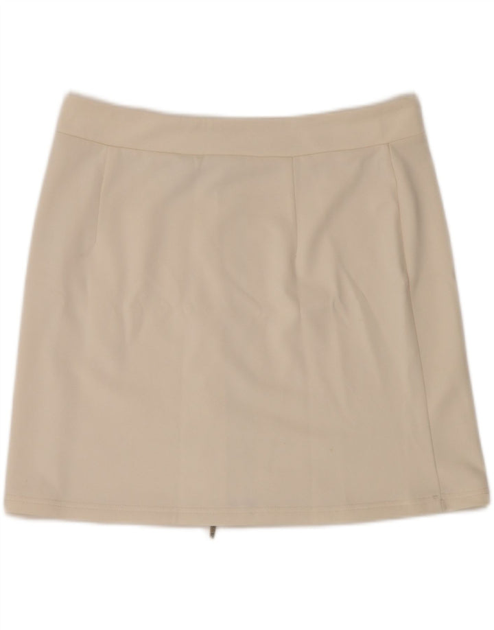 Minigonna da donna Fila XL W36 poliestere bianco sporco