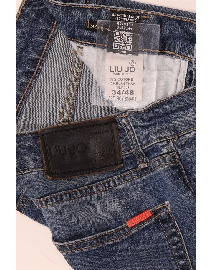 Jeans Liu Jo Uomo Regular Slim W34 L28 Cotone Blu