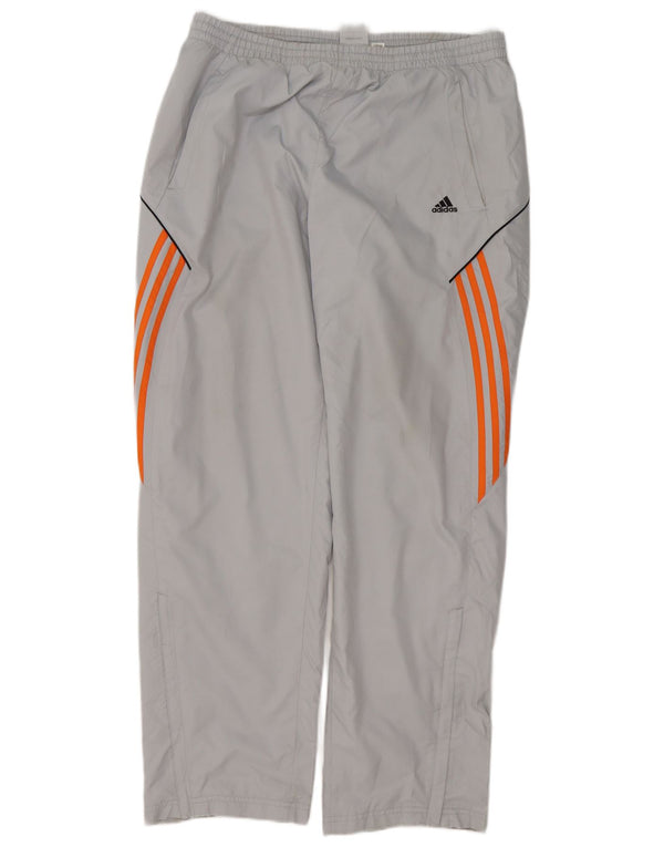 Pantaloni da tuta da uomo Adidas XL Poliestere color block grigio