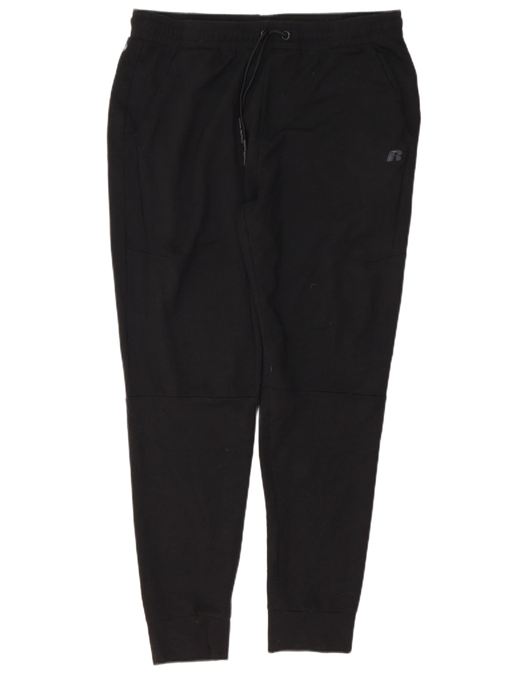 RUSSELL ATHLETIC Pantaloni da tuta da uomo Joggers Large Poliestere nero