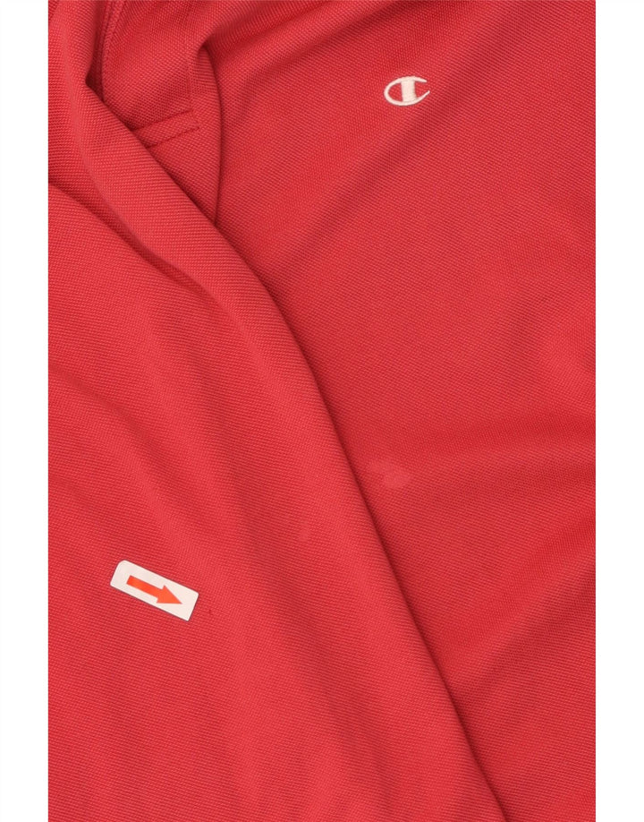 Polo da uomo Easy Fit CHAMPION grande rossa