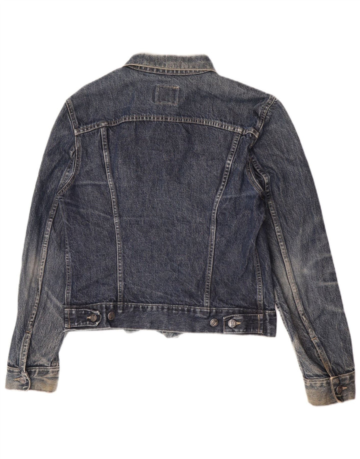 Giacca in denim da donna Gas UK 14 cotone blu navy medio