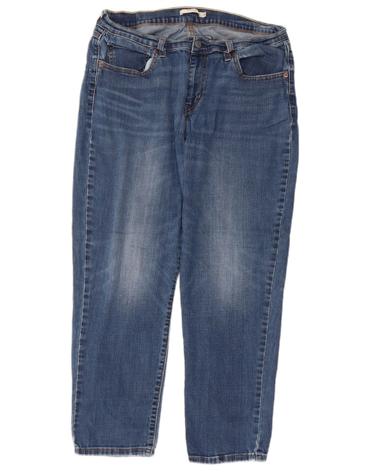 Jeans Boyfriend Slim da donna Levi's W31 L26 Blu