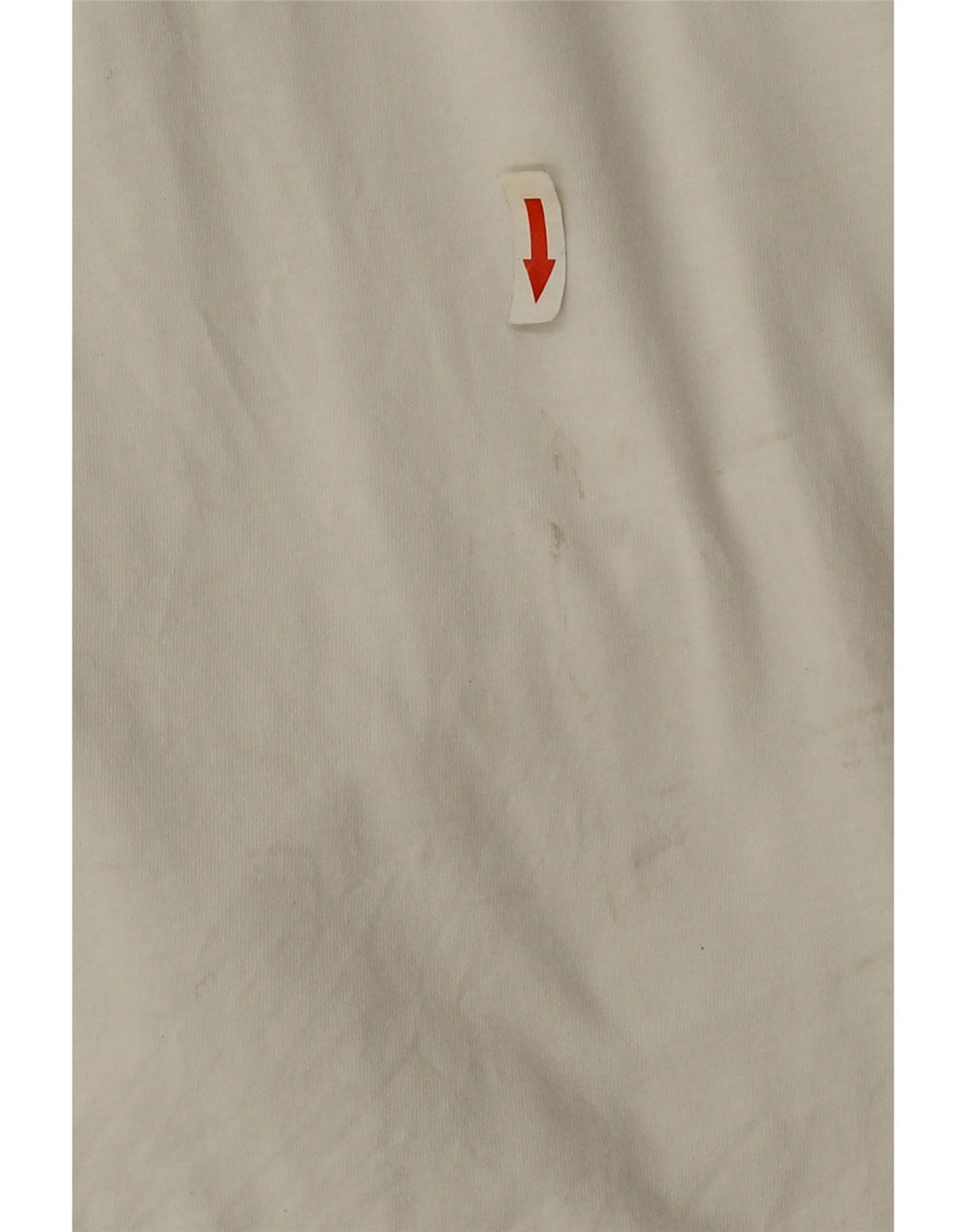Diesel Top grafico da uomo a maniche lunghe 2XL cotone bianco