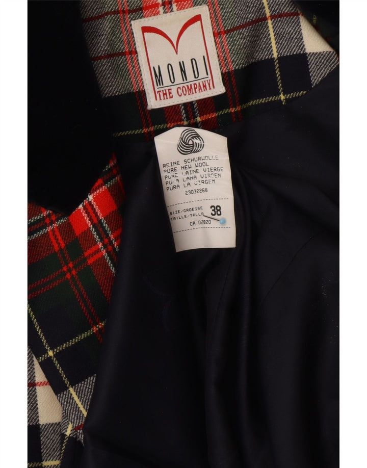 Giacca blazer lunga da donna MONDI EU 38 classica scozzese rossa media