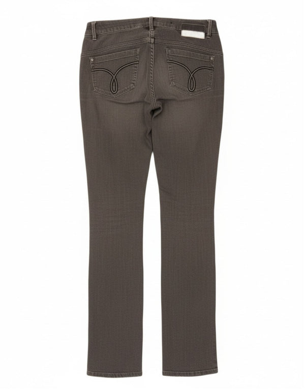 Jeans skinny body fit da donna Calvin Klein W26 L34 cotone grigio