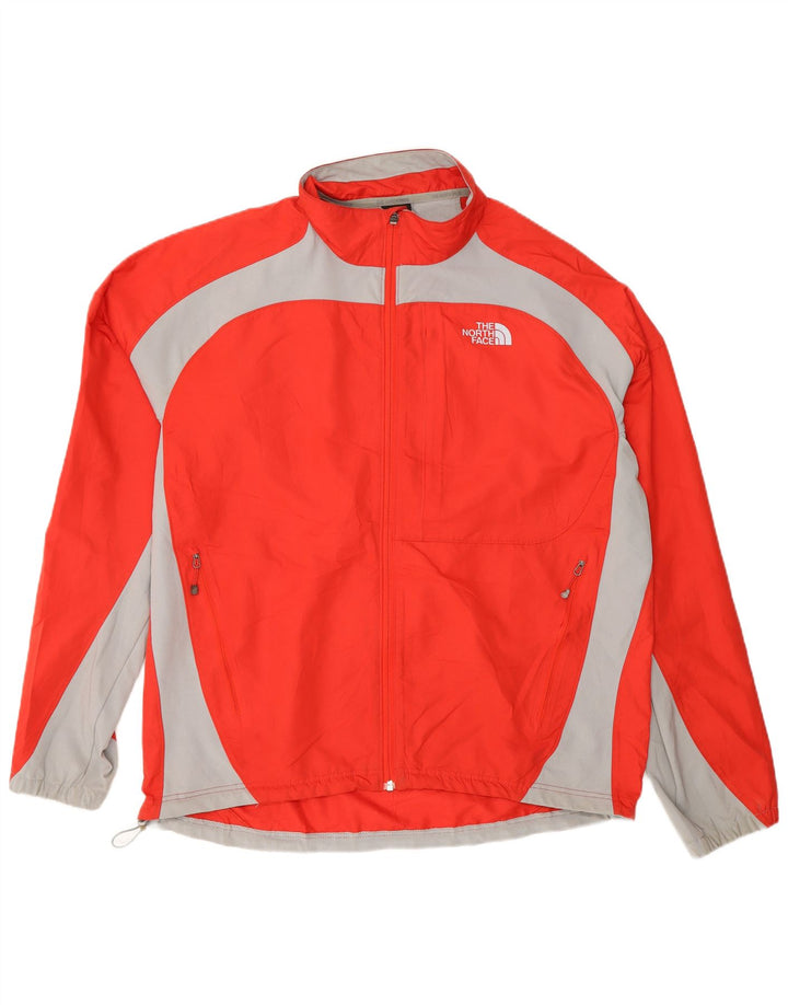 THE NORTH FACE Giacca da tuta da uomo XL Poliestere rosso a blocchi di colore