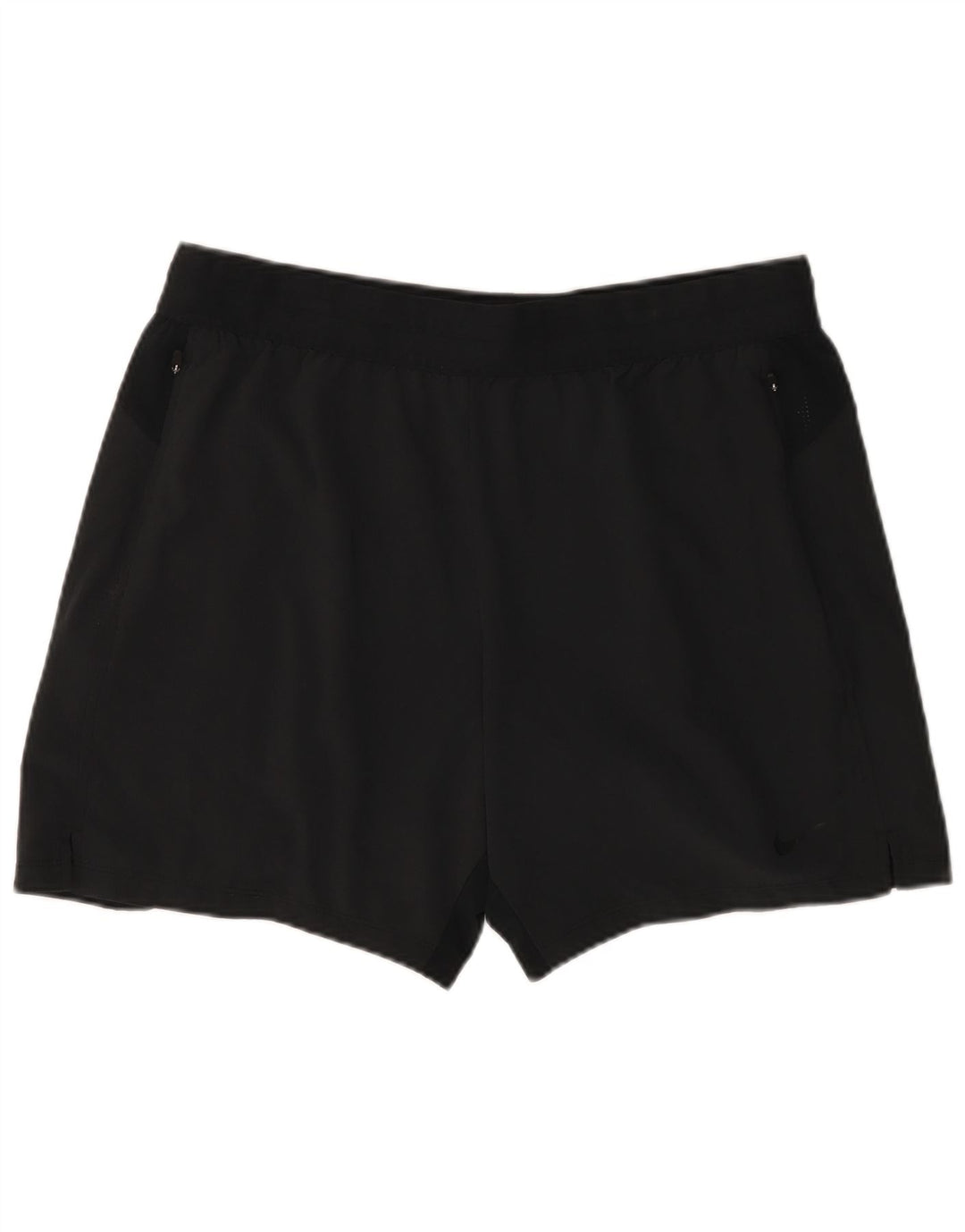 Pantaloncini sportivi NIKE Dri Fit da donna UK 18 XL poliestere nero