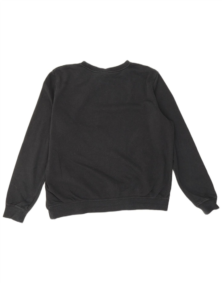 Felpa da uomo Nike Maglione grande in cotone nero