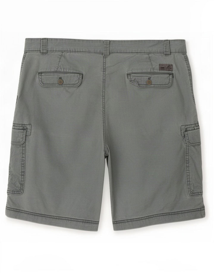 Pantaloncini cargo da uomo Izod Salt Water Large W36 Grigi
