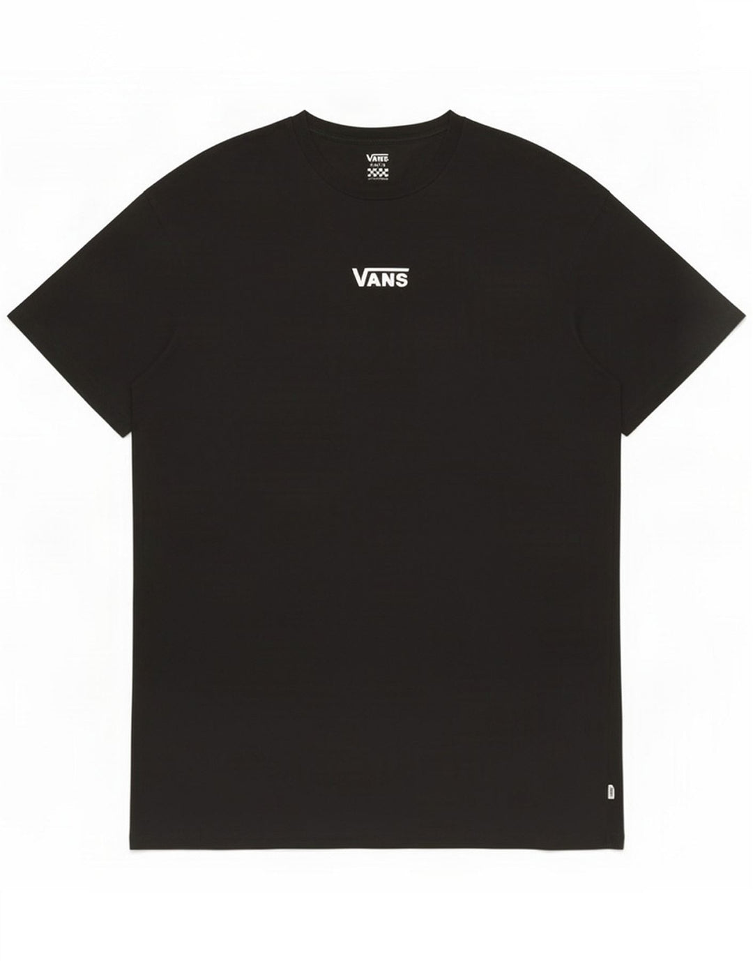 Vans T-shirt da uomo piccola piccola in cotone nero