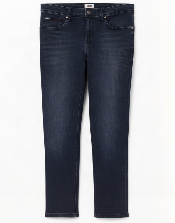 Tommy Hilfiger Jeans slim affusolati da uomo W34 L32 Blu navy
