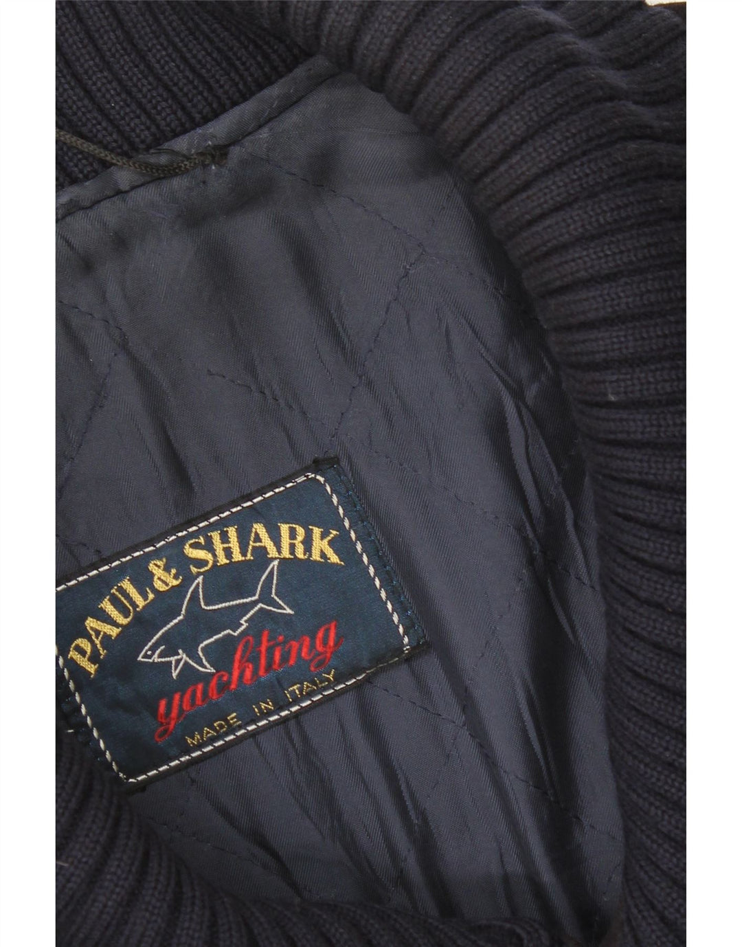 Soprabito da uomo Paul & Shark UK 42 XL Lana blu navy