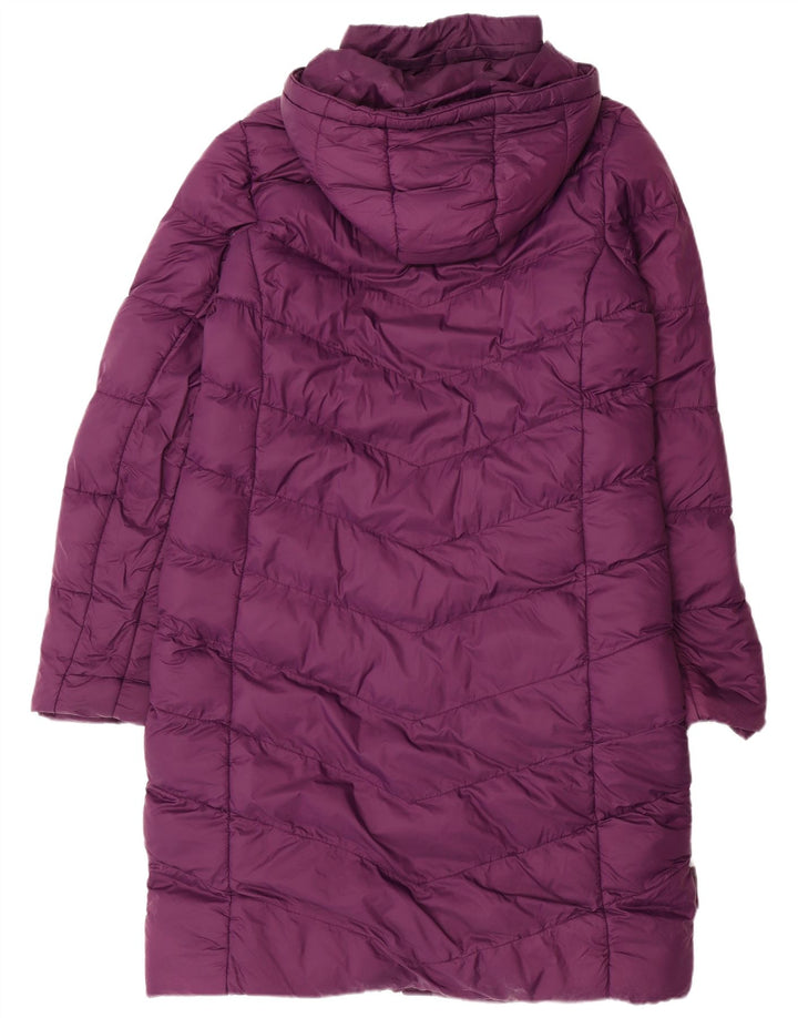 MOUNTAIN WAREHOUSE Cappotto imbottito con cappuccio da donna UK 16 Piccolo nylon viola