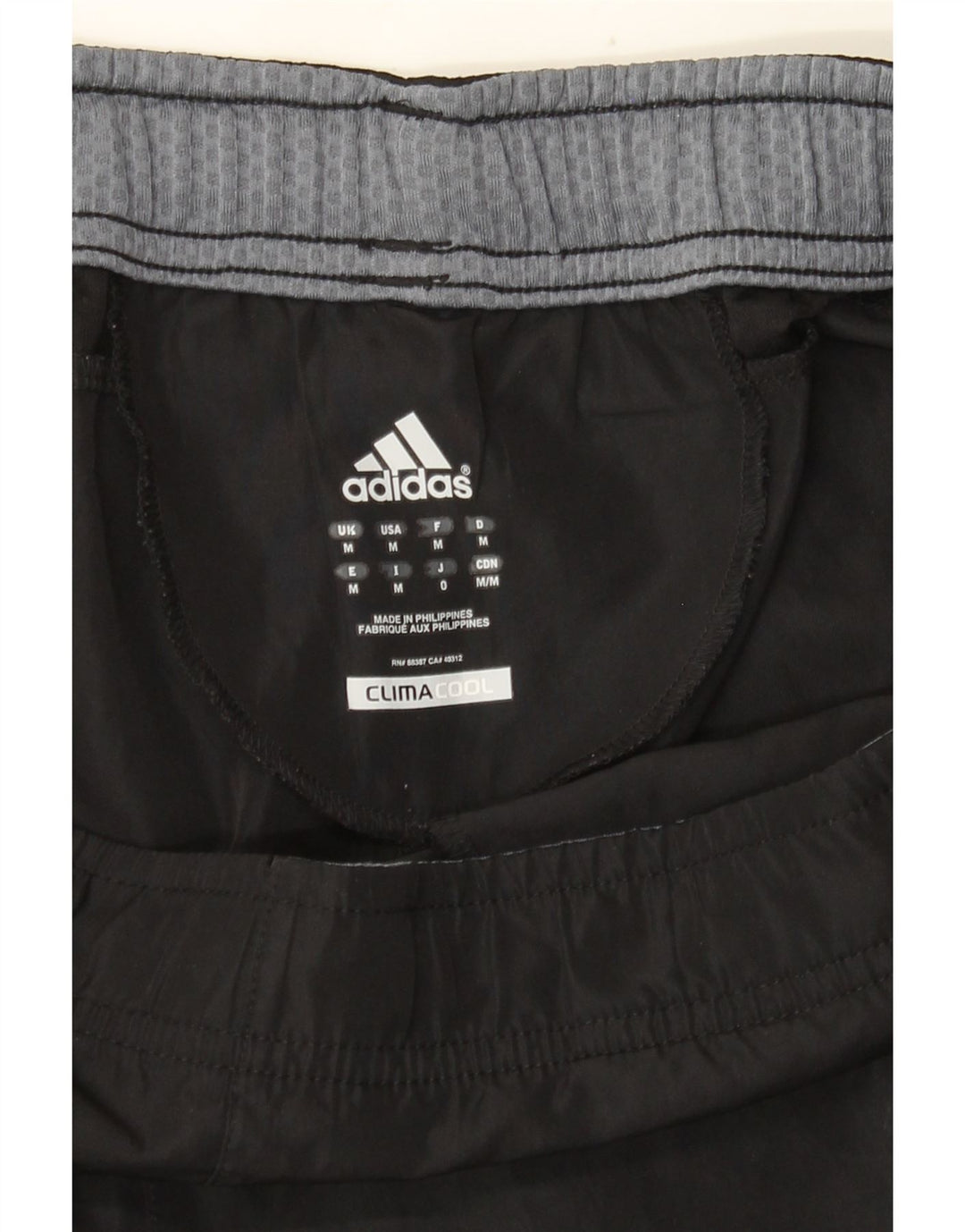 Pantaloncini sportivi Adidas Climacool da uomo color block medio nero