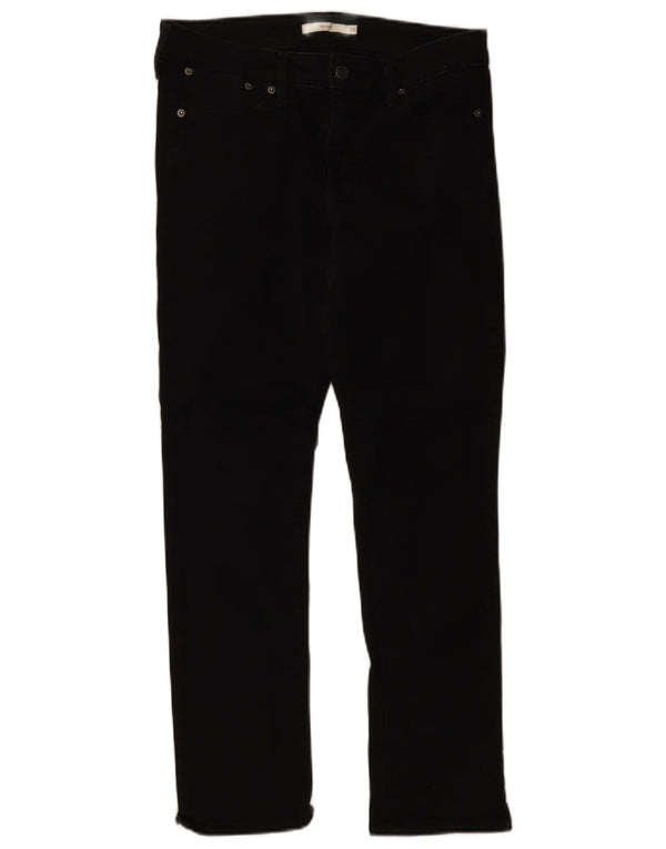 Jeans Levi's da donna 712 slim W28 L28 cotone nero
