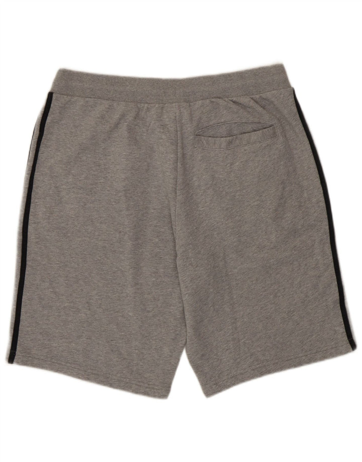 Pantaloncini sportivi Adidas da uomo grandi grigi screziati
