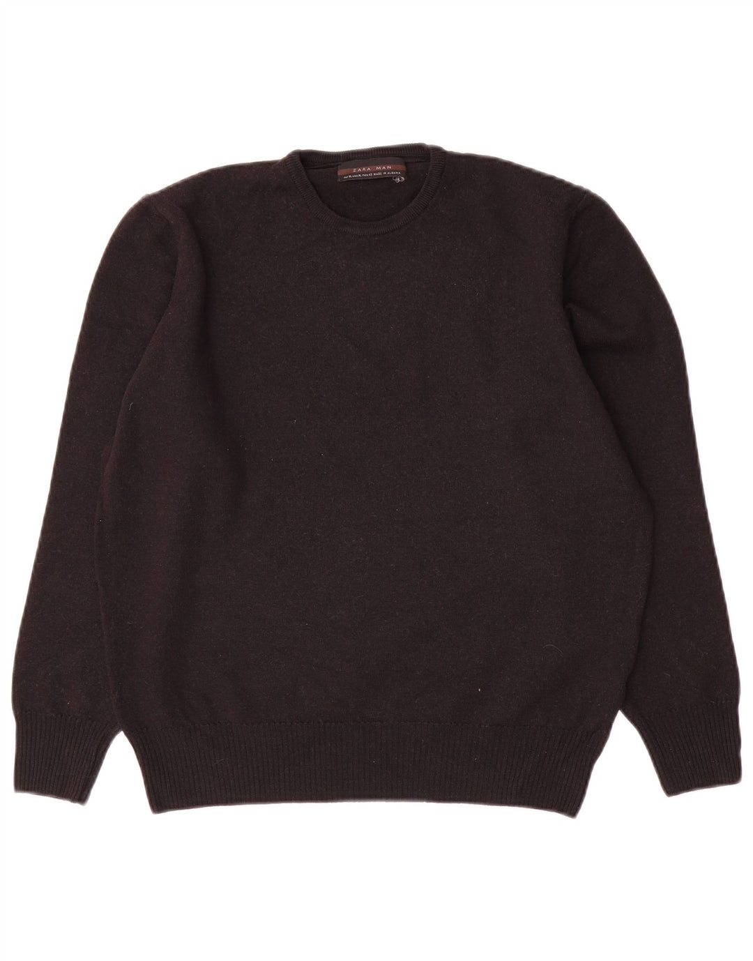 Maglione maglione girocollo da uomo Zara XL nero