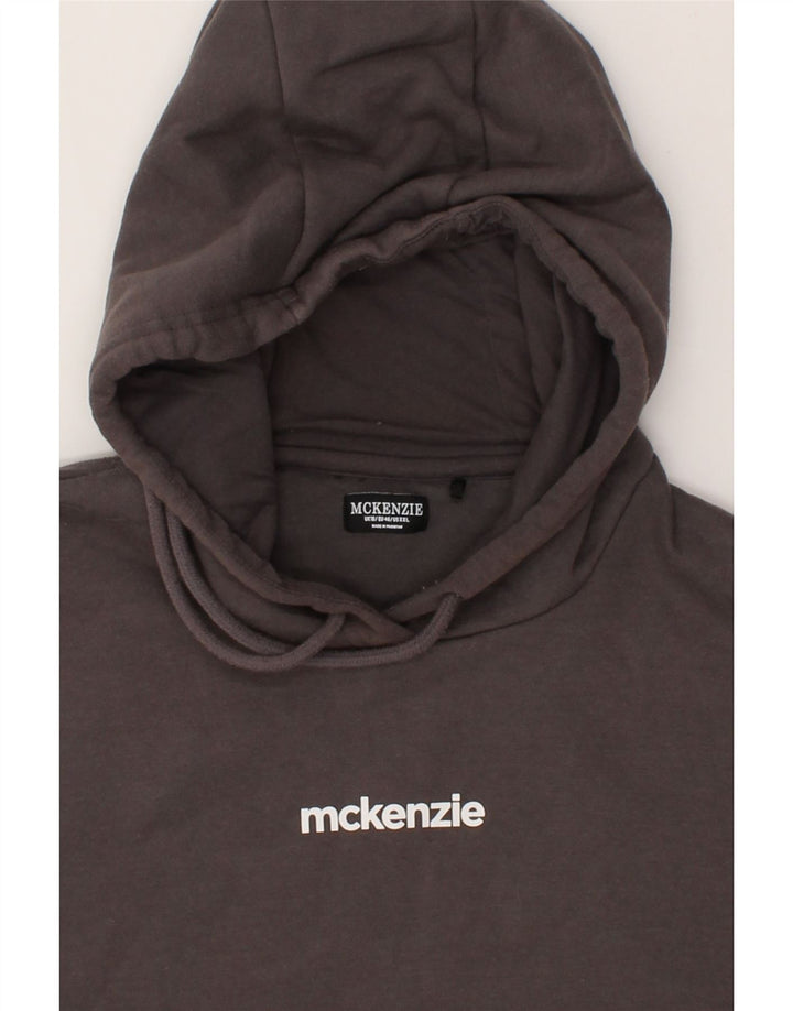 MCKENZIE Womens Oversized Hoodie Jumper UK 18 XL Grey Vintage Mckenzie and Second-Hand Mckenzie from Messina Hembry 