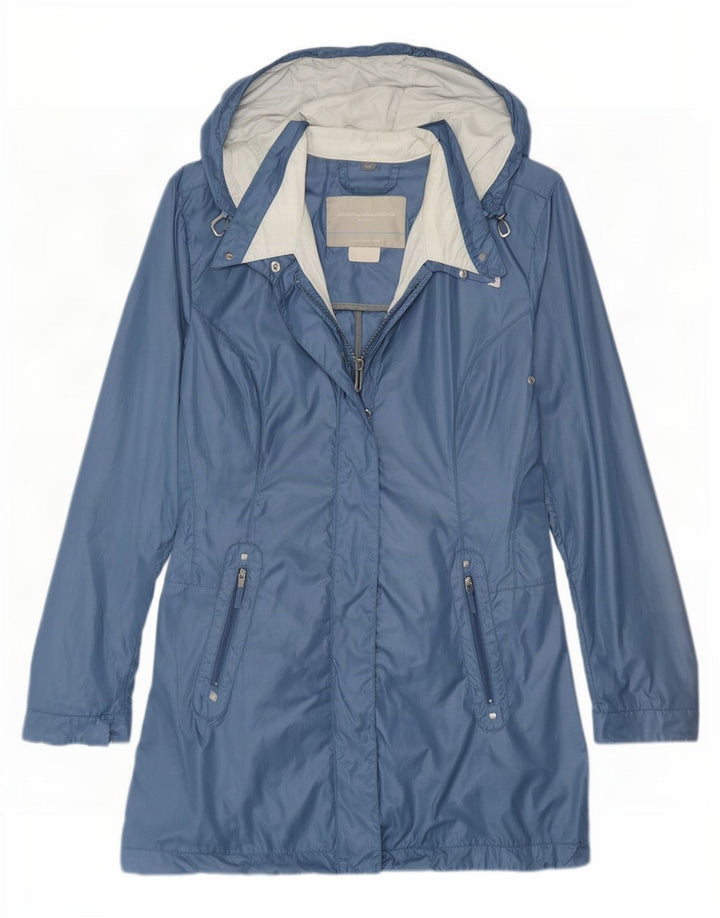 Impermeabile con cappuccio da donna PEUTEREY IT 46 Large Blu